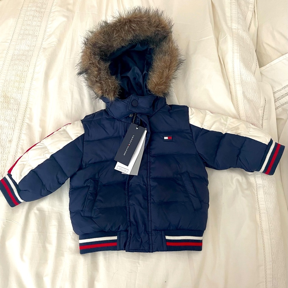 Tommy Hilfiger Baby Hooded Puffer Coat